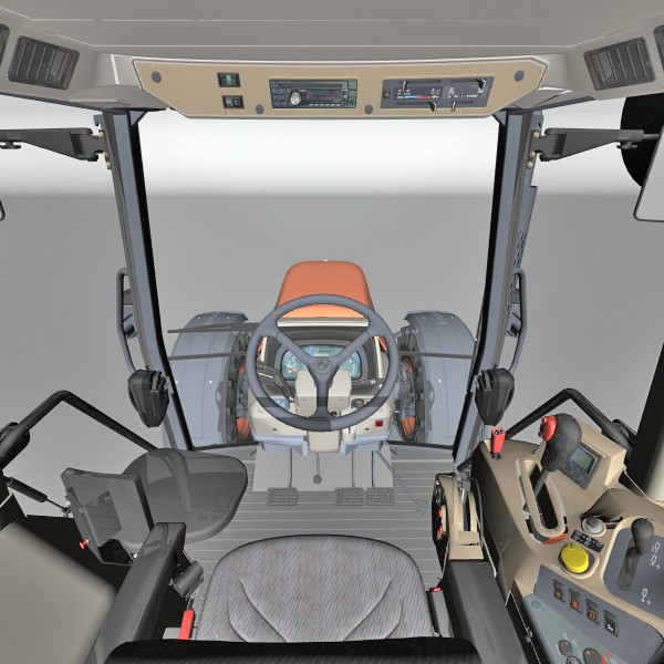 3d tractor agrimotor - KUBOTA M130X by IPF